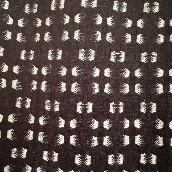 Rachel by Rachel Roy Faux Leather Trim Mini Dress size 12. - Picture 7 of 10